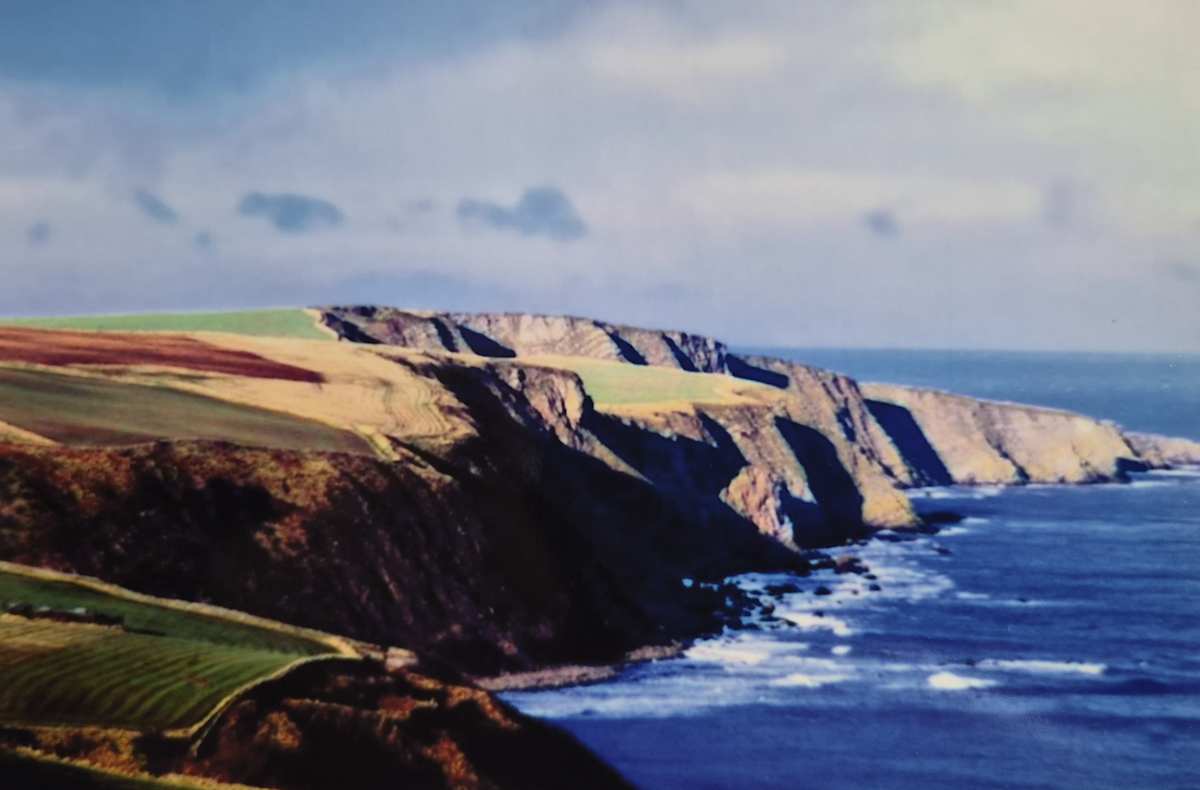 North Sea View from Scotland by J. Patrick Bowman  Image: 4"x6" Original Fine Art Photo matted to 8"x10" and ready to frame