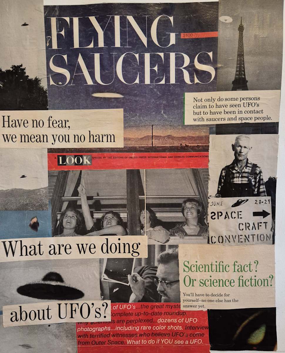 Flying Saucers by J. Patrick Bowman, Image 1.
