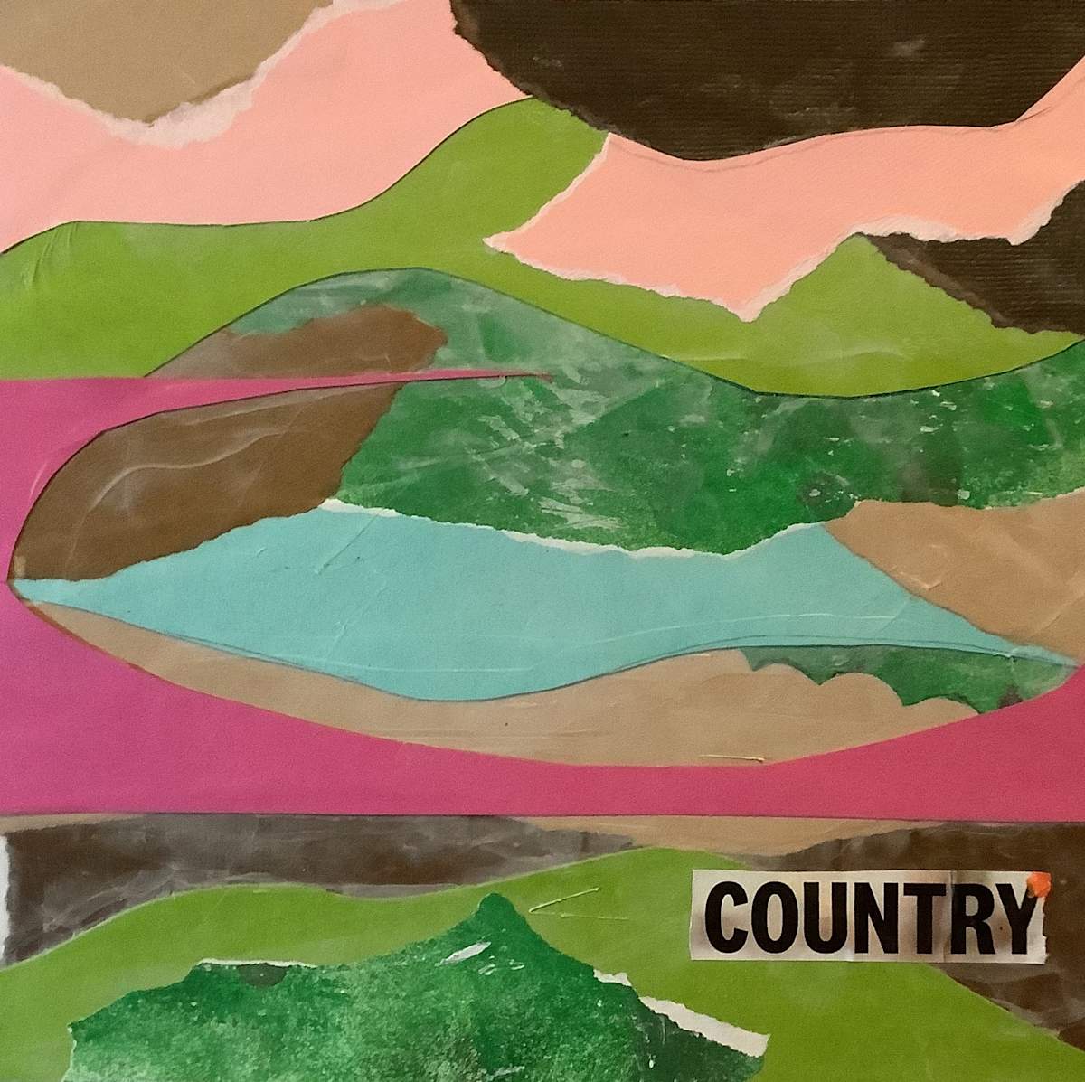 Country by J. Patrick Bowman  Image: 8"x8" matted to 12'x12"