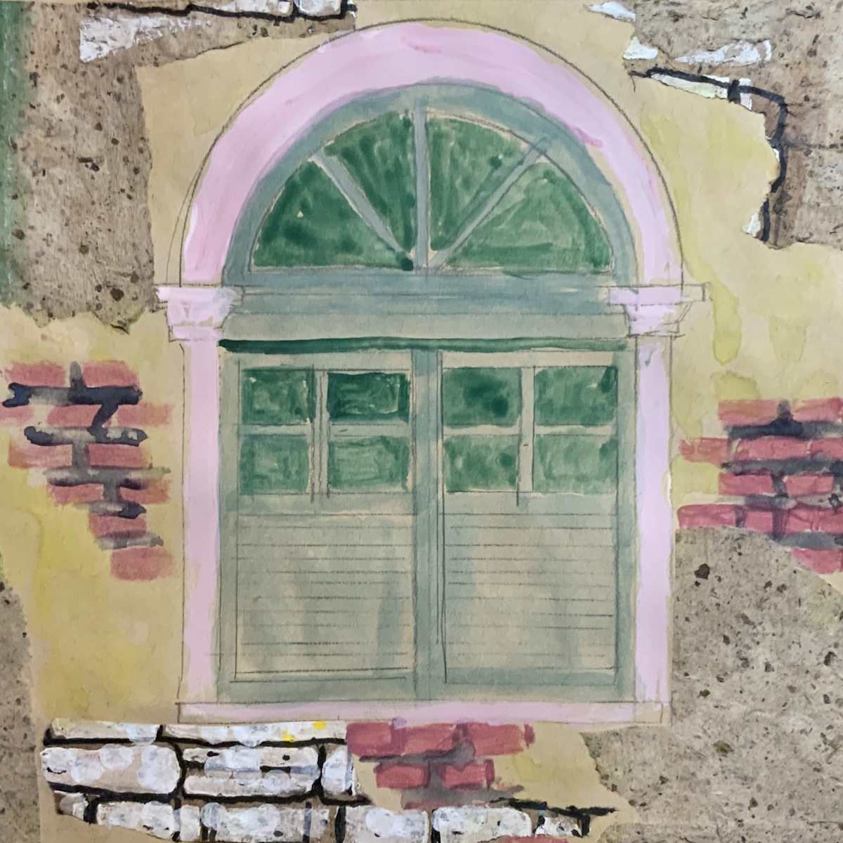 Green Shutters by J. Patrick Bowman, Image 1.