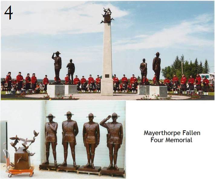 Mayerthorpe Fallen Four by Karen Begg 