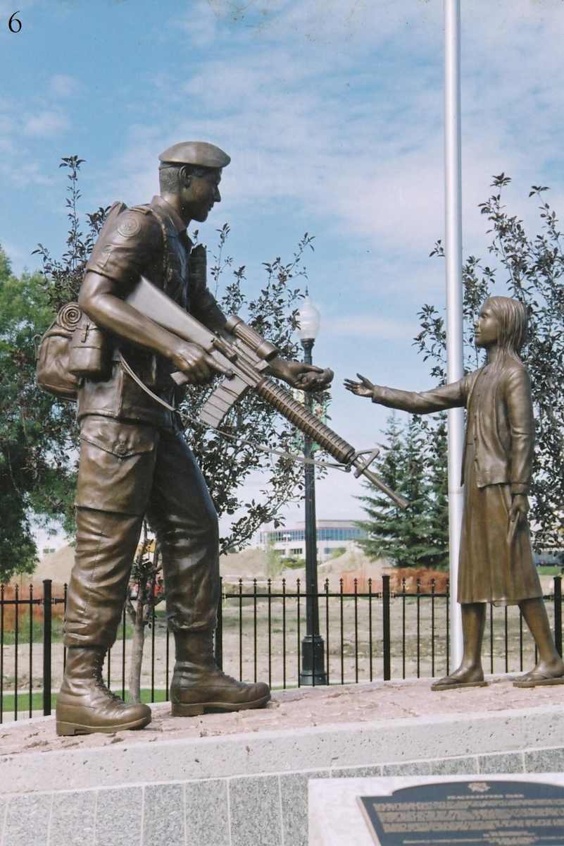 PeaceKeepers Monument by Karen Begg, Image 1.