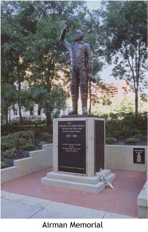 Airman Memorial Statue by Karen Begg 