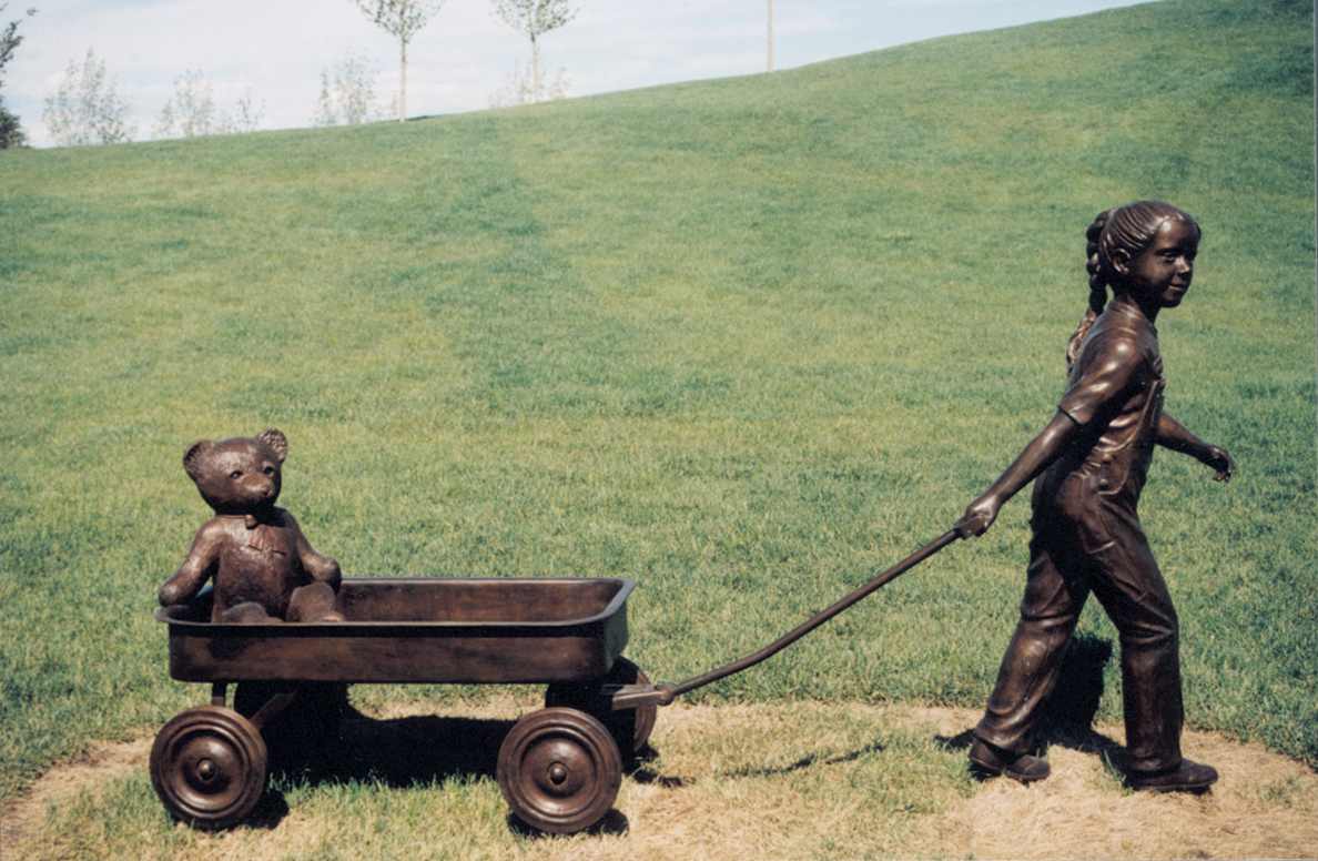 Annie and Teddy by Karen Begg, Image 1.