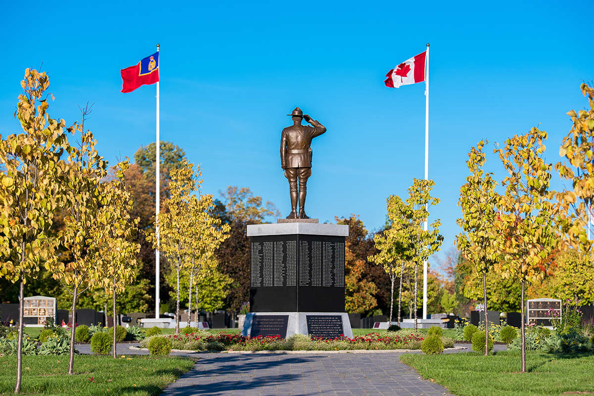 RCMP Memorial by Karen Begg 