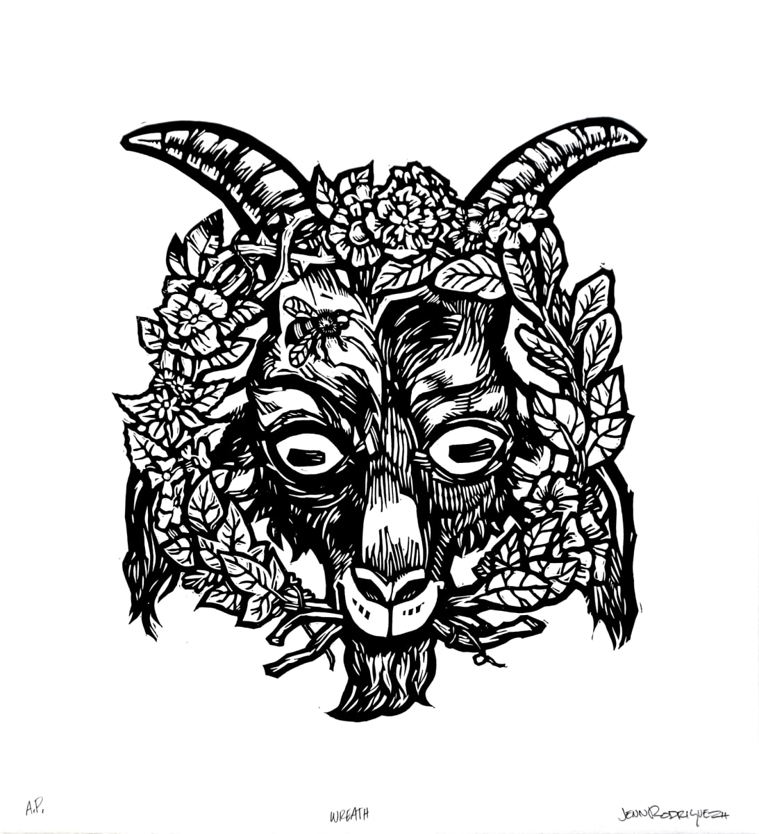 Wreath by Jenn Rodriguez, Image 1.