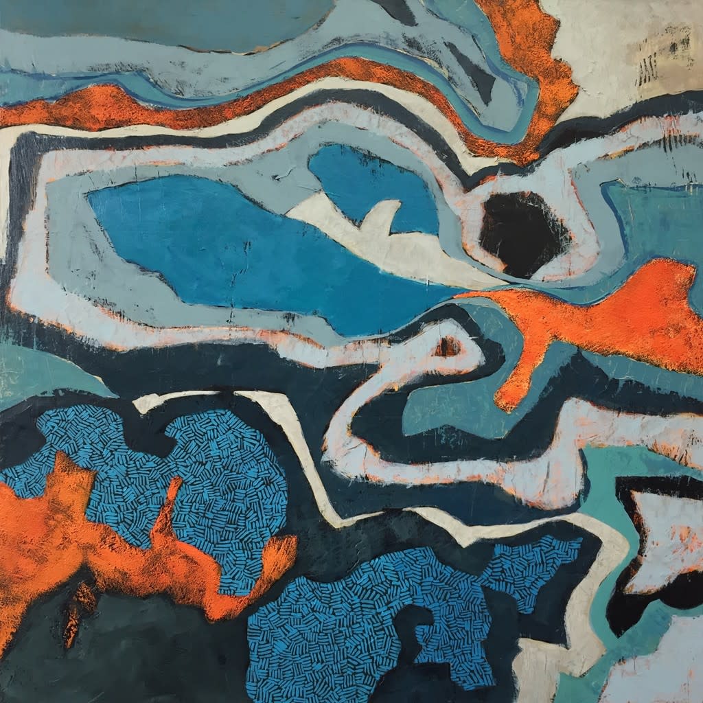 Pinecone Lake by Shari Pratt 