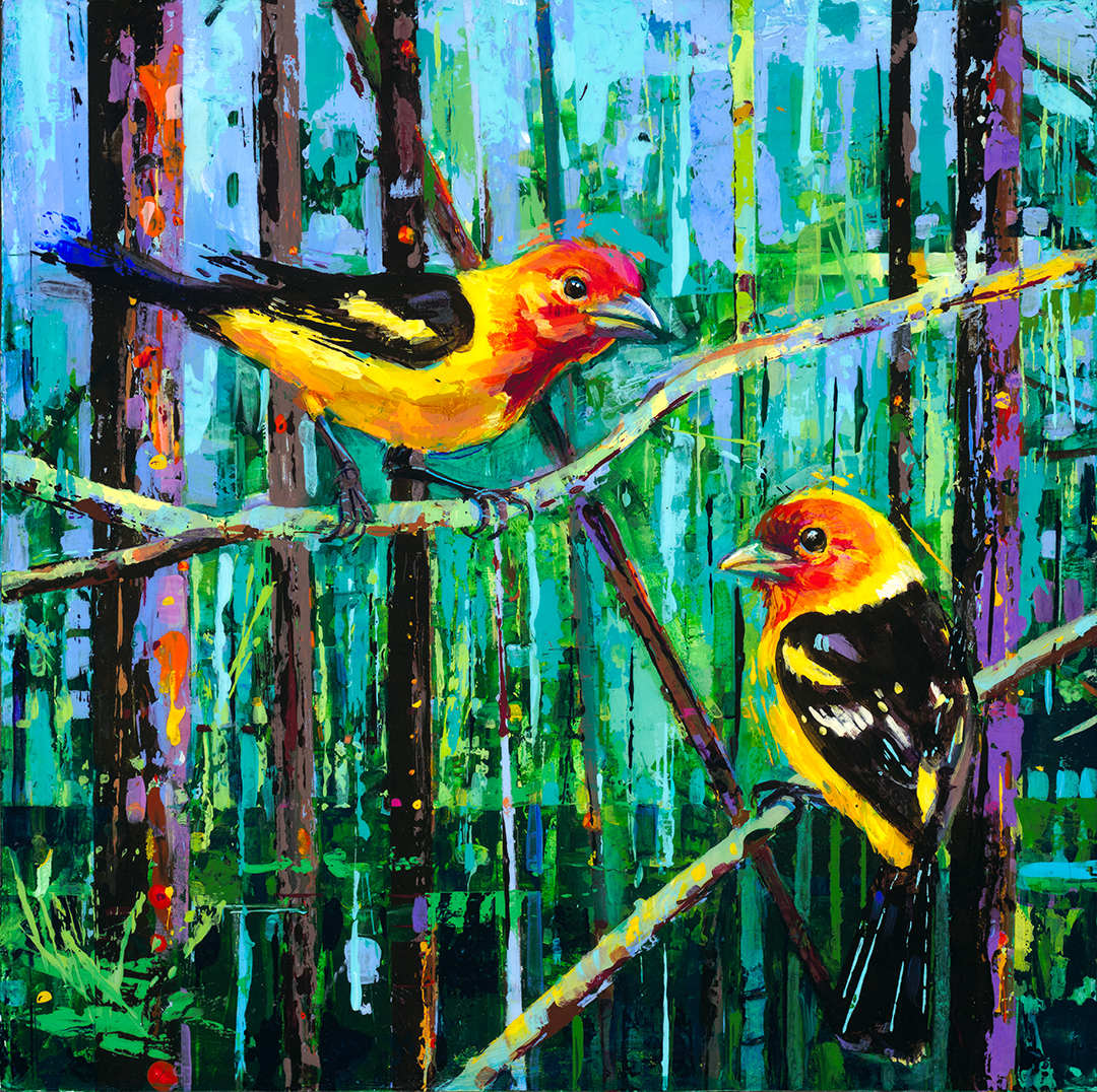Wenatchee Tanagers by Shannon Abbey 