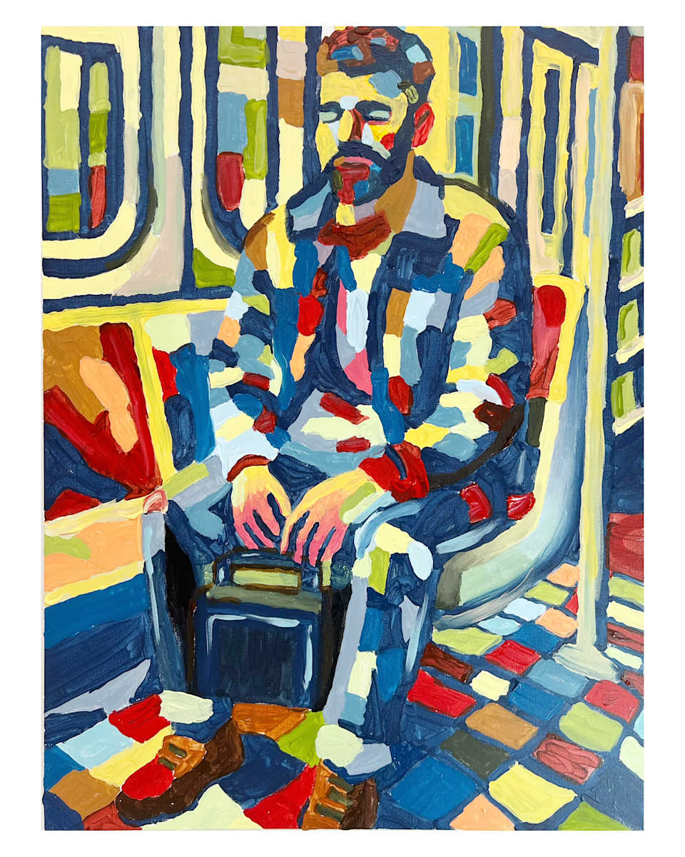 Subway Sleeper by Leny Gerard Behar, Image 9.