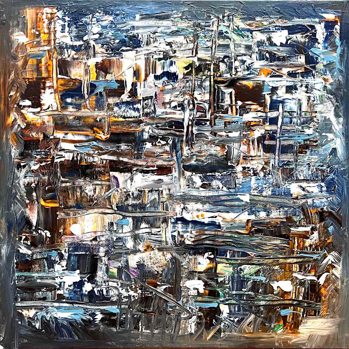 Night Grid by Leny Gerard Behar, Image 1.
