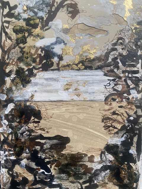 Land / Sea Material Study 1 by Erin N. Power, Image 1.