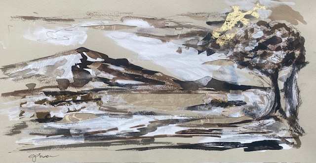 Land/Sea Material Study 2 by Erin N. Power, Image 1.
