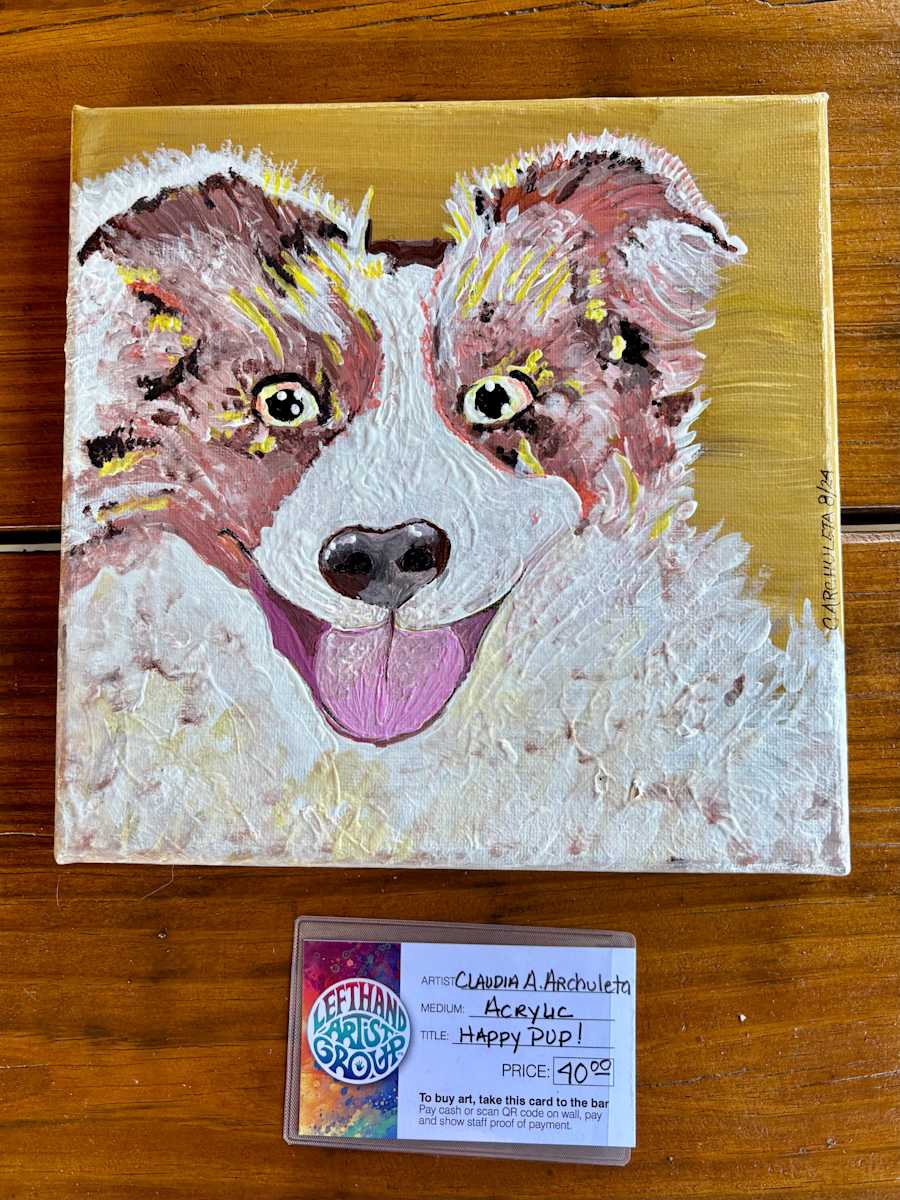 Happy Pup! by Claudia Archuleta, Image 1.
