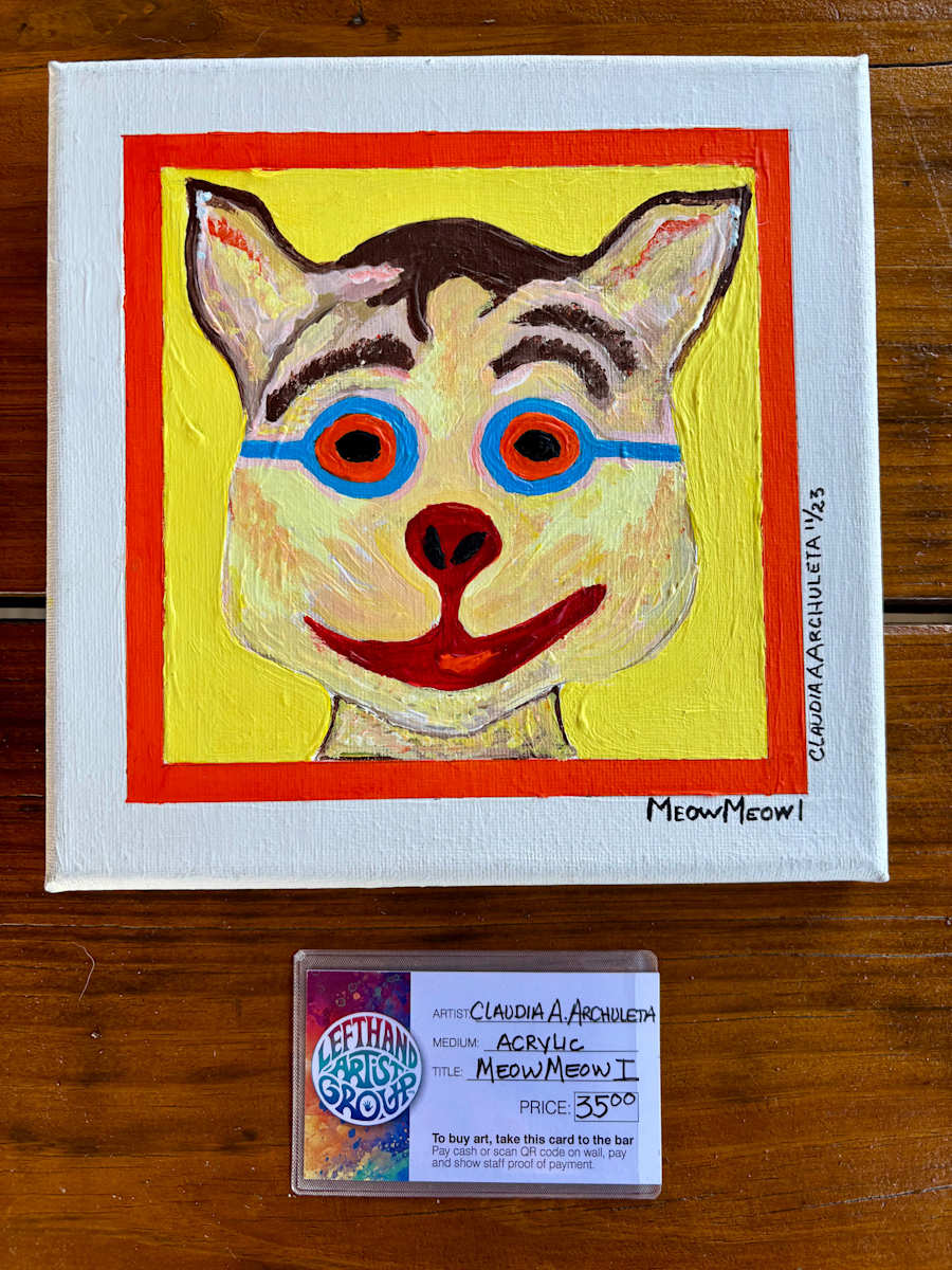 Meow Meow I by Claudia Archuleta, Image 1.