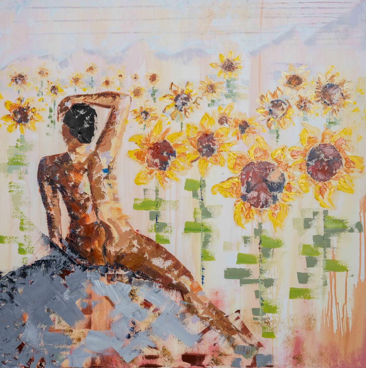 Sunflowers by Julie Atkinson 
