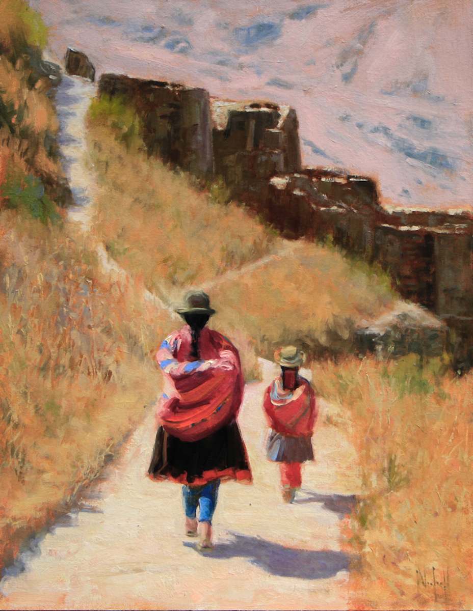 A Peruvian Path by Beth Winfield, Image 1.
