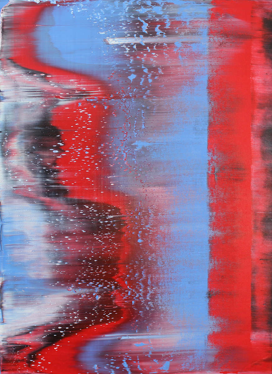 Black Red Blue V by Harry Moody 