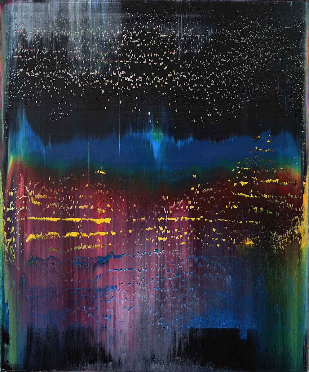 abstract twilight 3 by Harry Moody 