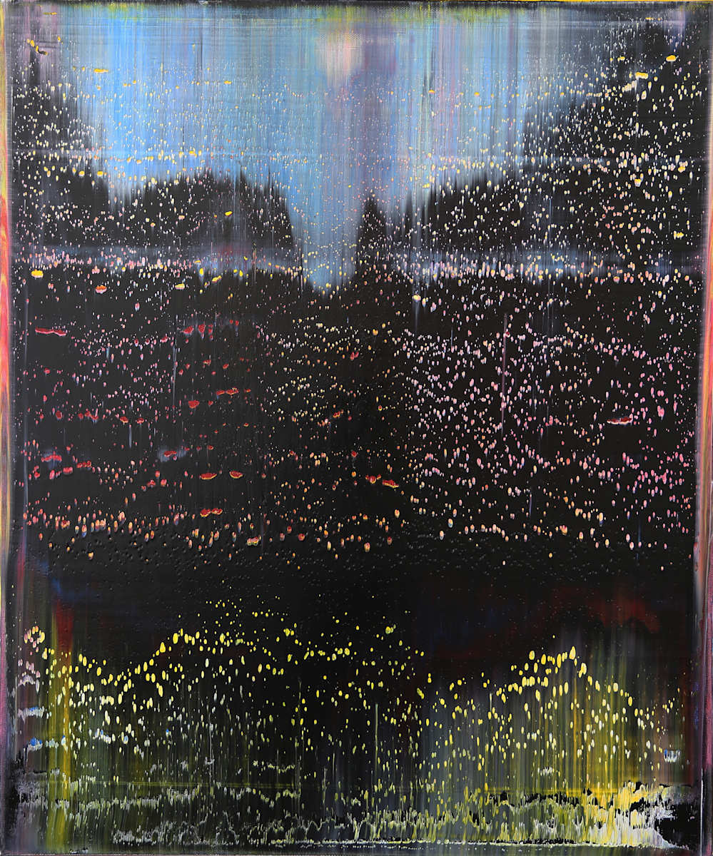 abstract twilight 7 by Harry Moody 