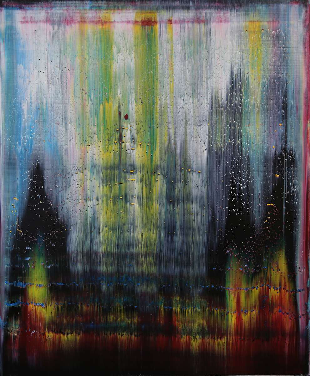 abstract twilight 12 by Harry Moody 