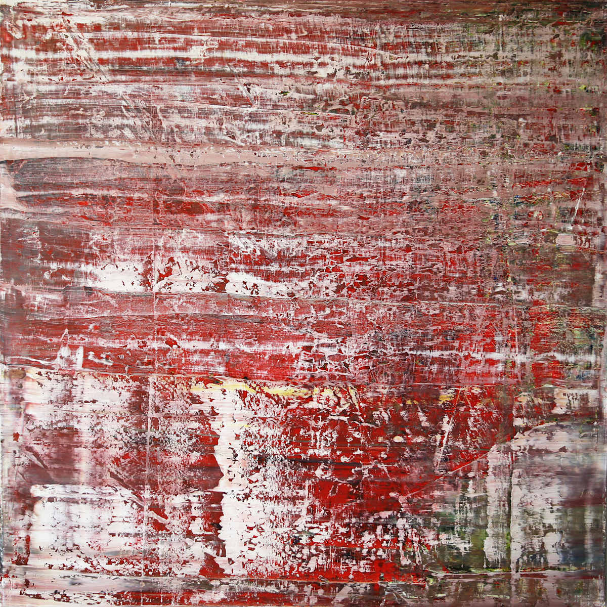 abstract with red by Harry Moody 