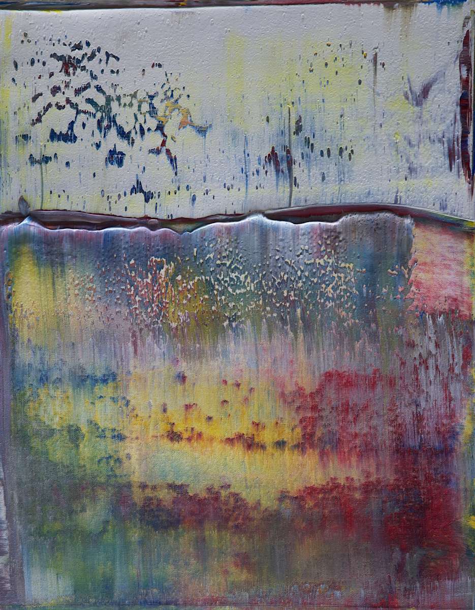 abstract with horizon by Harry Moody 