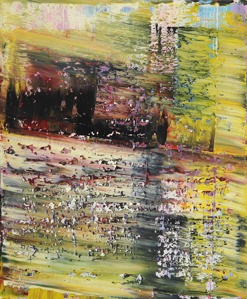 swamp blues abstract by Harry Moody 