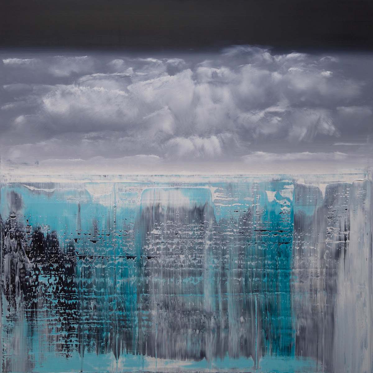 abstract and icebergs 1 by Harry Moody 