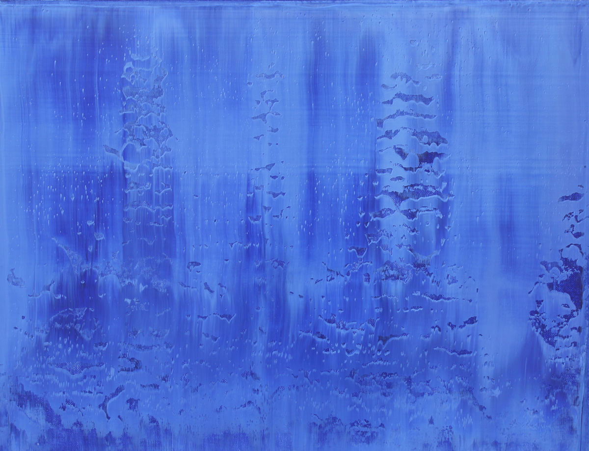 abstract blues by Harry Moody 