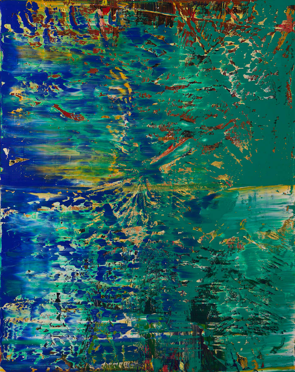 abstract blue cheer 2 by Harry Moody 