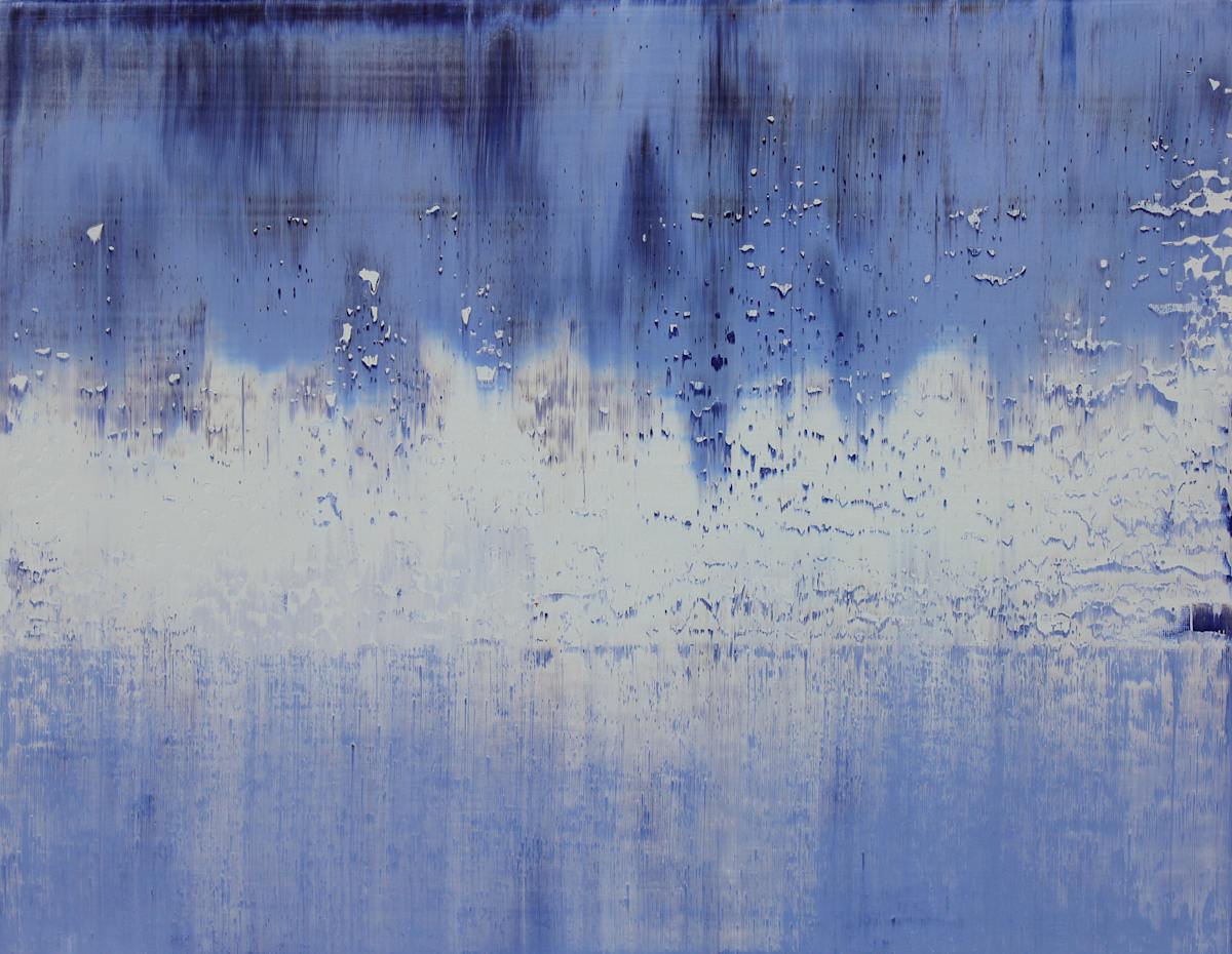 abstract blues by Harry Moody 