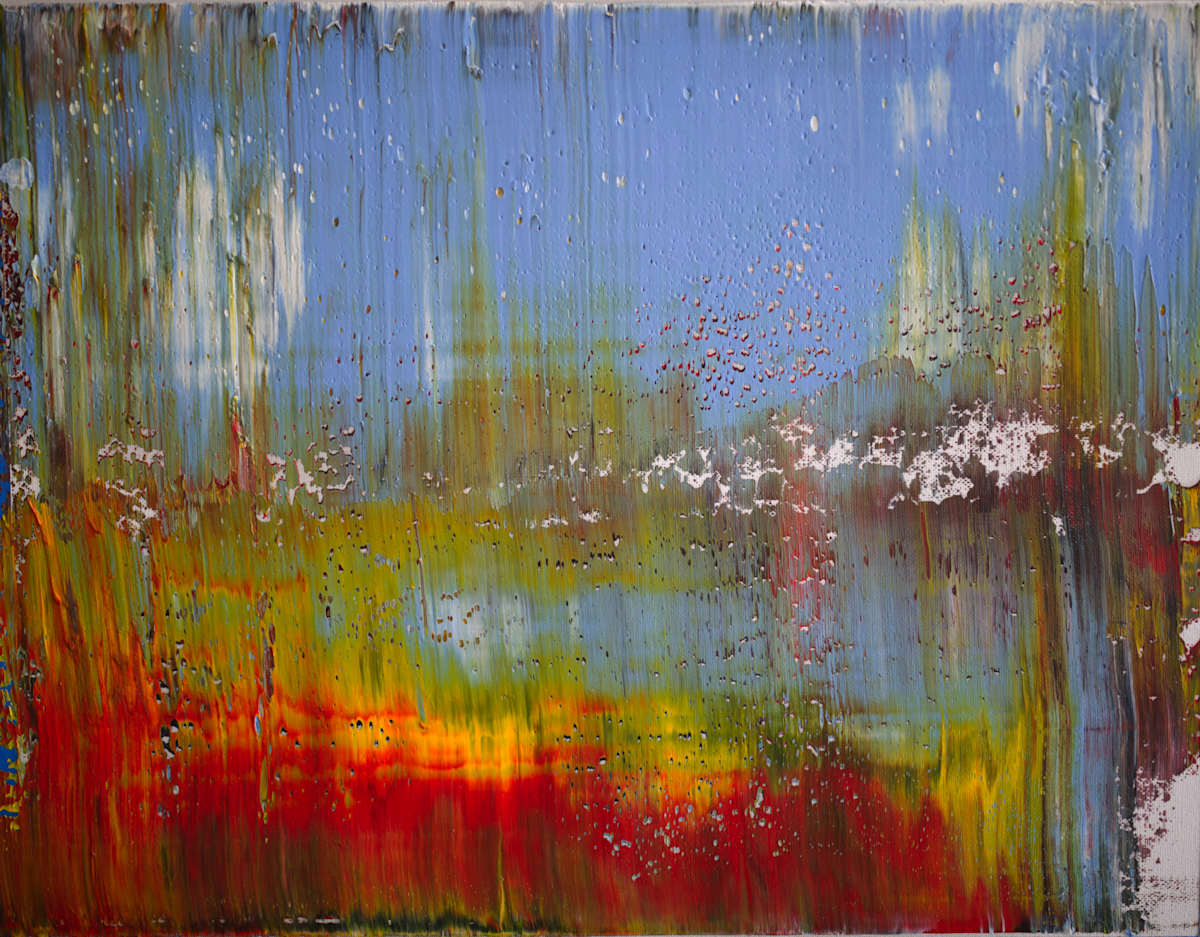 art sketch sky blue by Harry Moody 