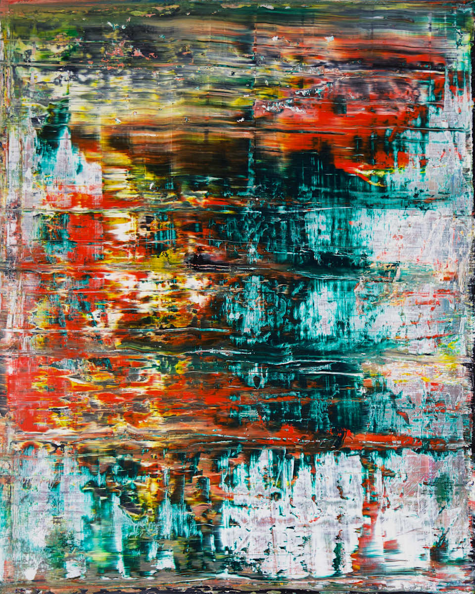 abstract green by Harry Moody 