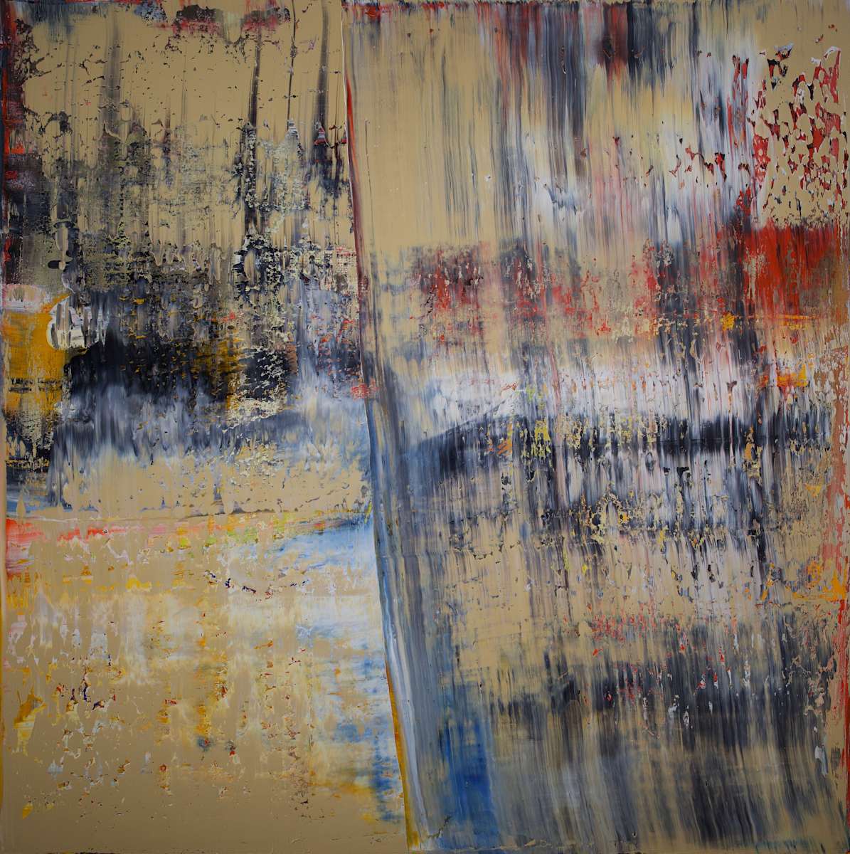 abstract beige by Harry Moody 