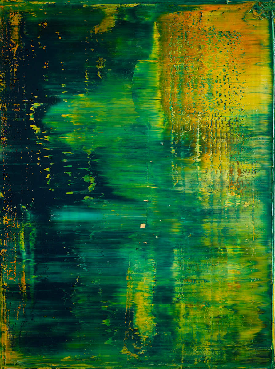 abstract green by Harry Moody 
