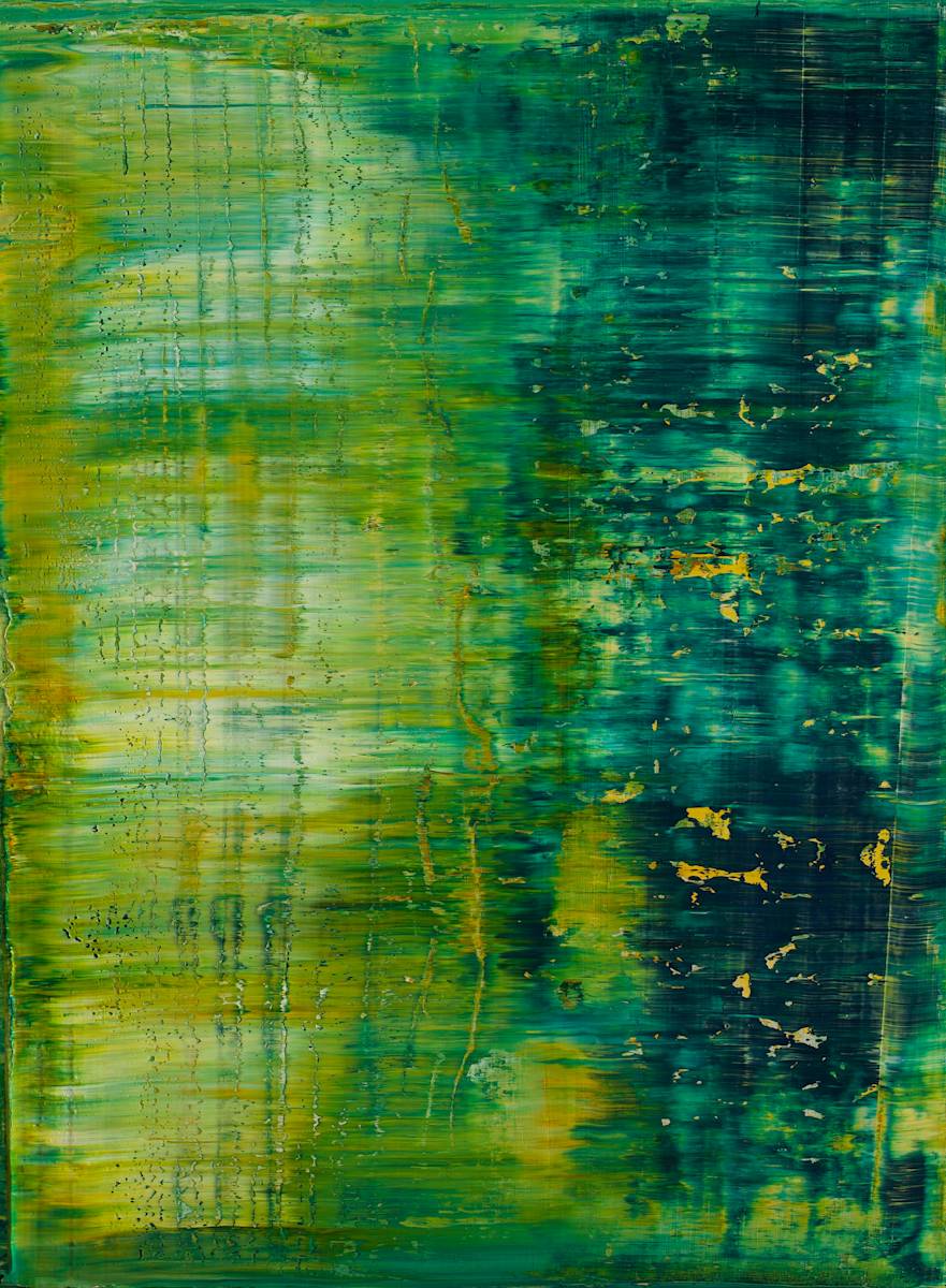 abstract green by Harry Moody 