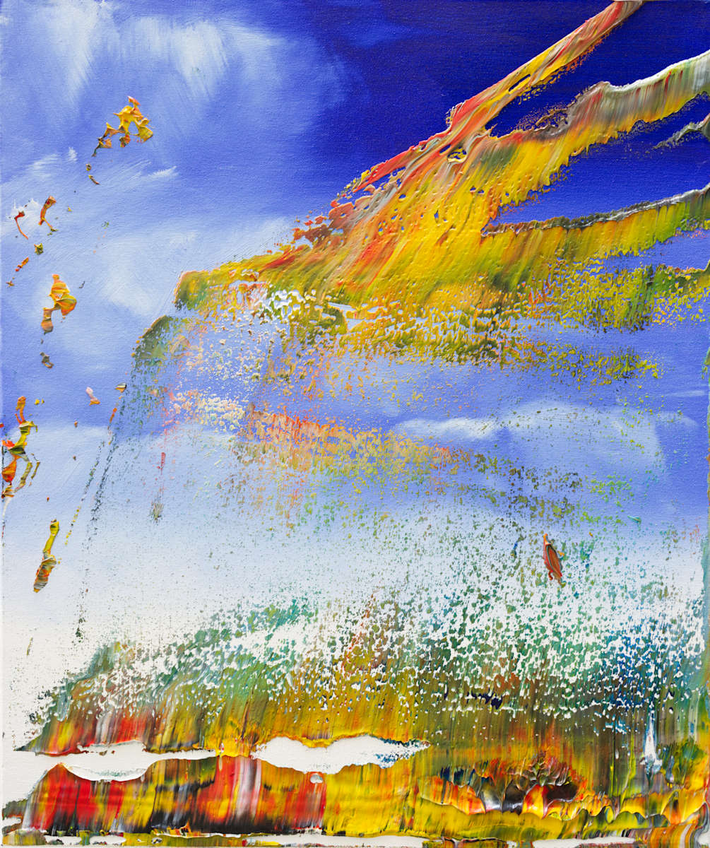 free fall abstract by Harry Moody 