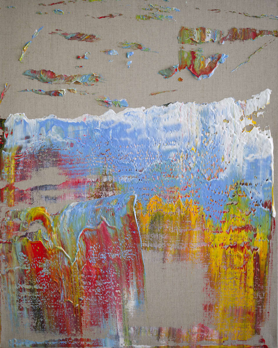 linen with some abstract by Harry Moody 