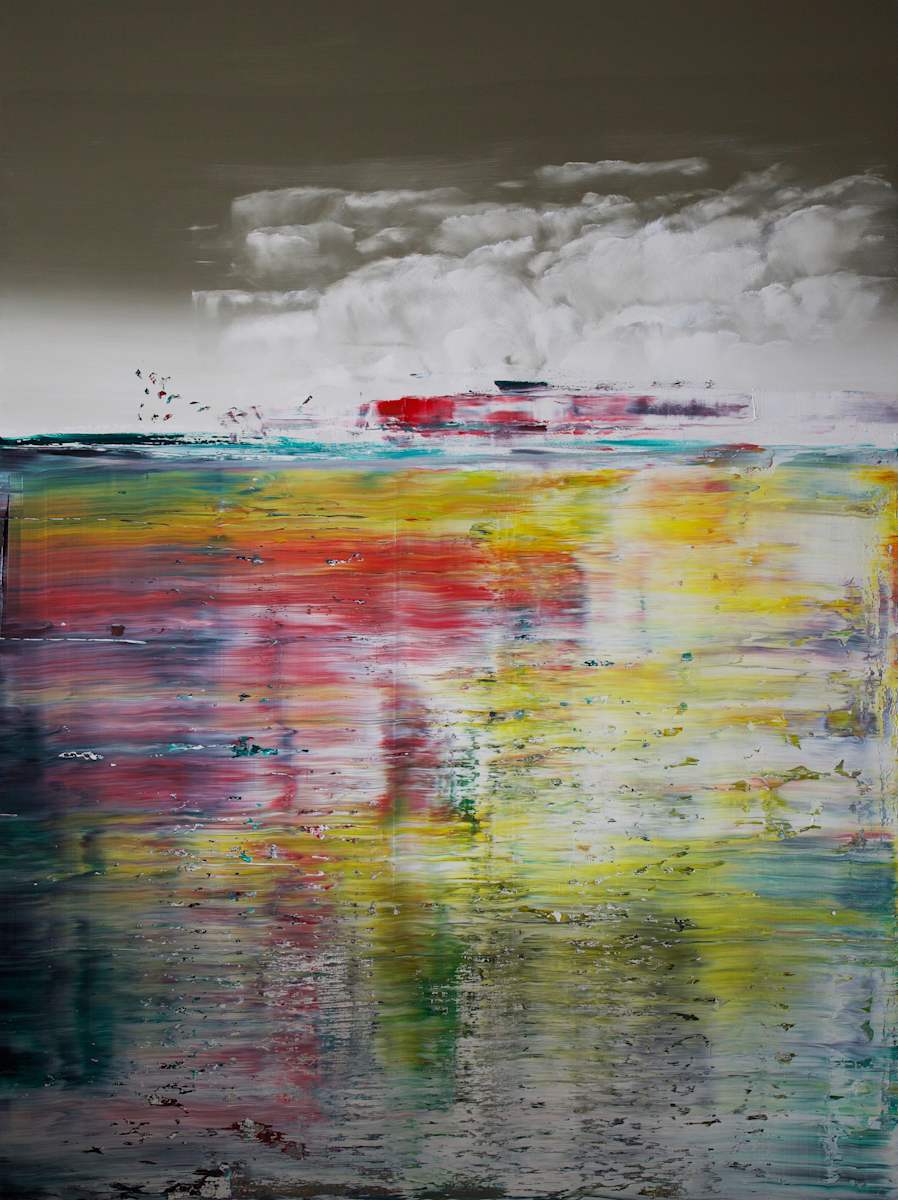 large abstract by Harry Moody 