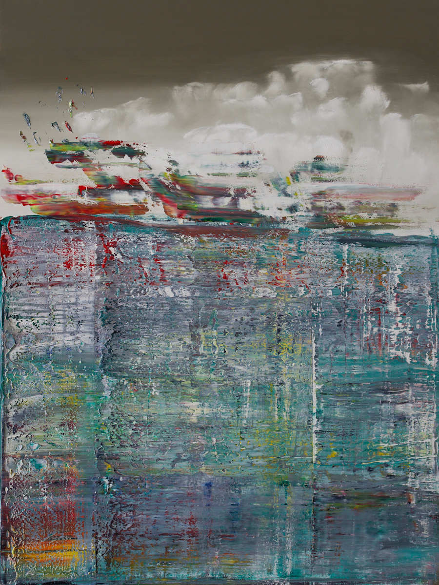 Large abstract by Harry Moody 