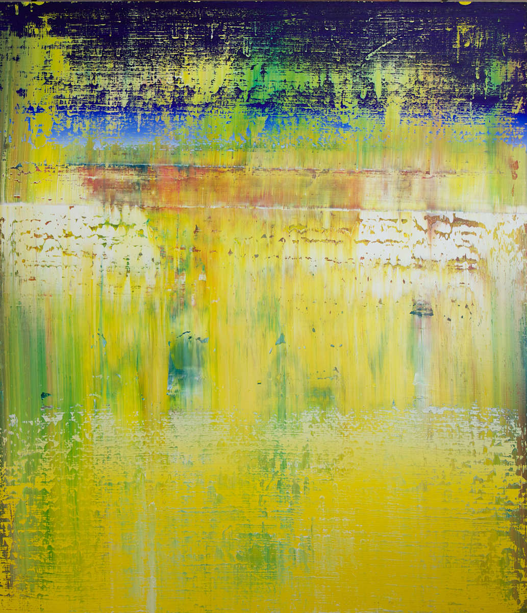 abstract yellow by Harry Moody 