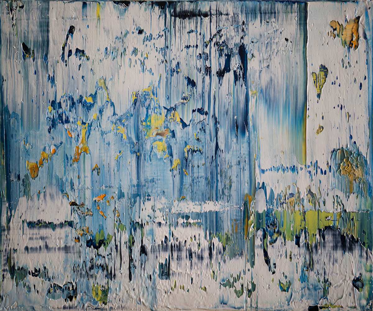 Abstract Indigo by Harry Moody 