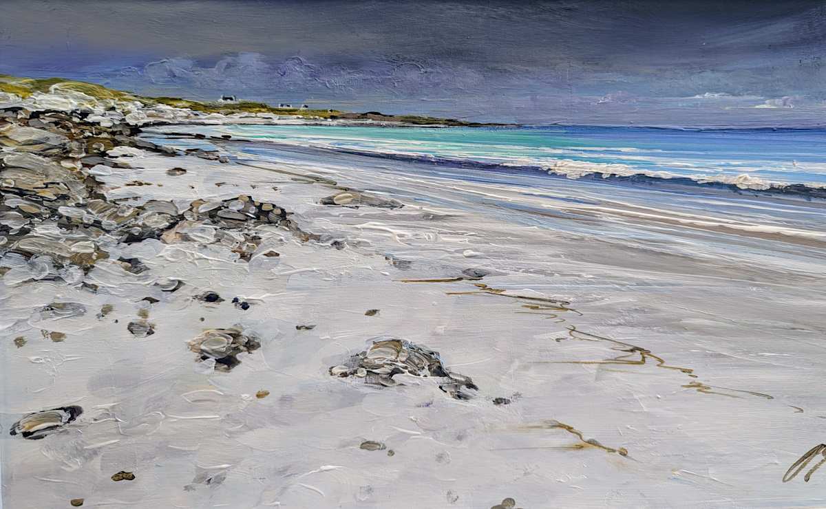 Slate Grey Sky Tiree by Allison Young 