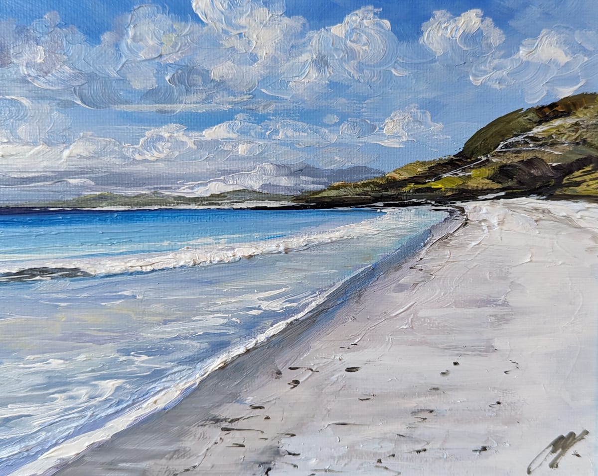 Cleit Beach Barra by Allison Young 