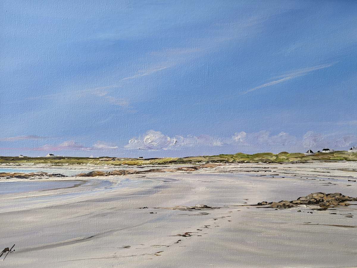 Midsummer Sky Tiree by Allison Young 