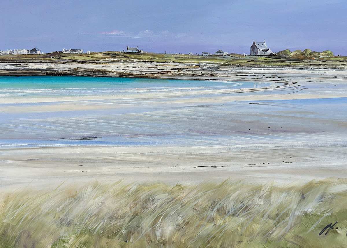 Onto the Beach, Gott Bay, Tiree by Allison Young 