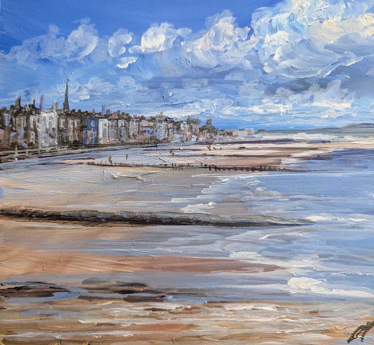 A Summer's Day Portobello by Allison Young 