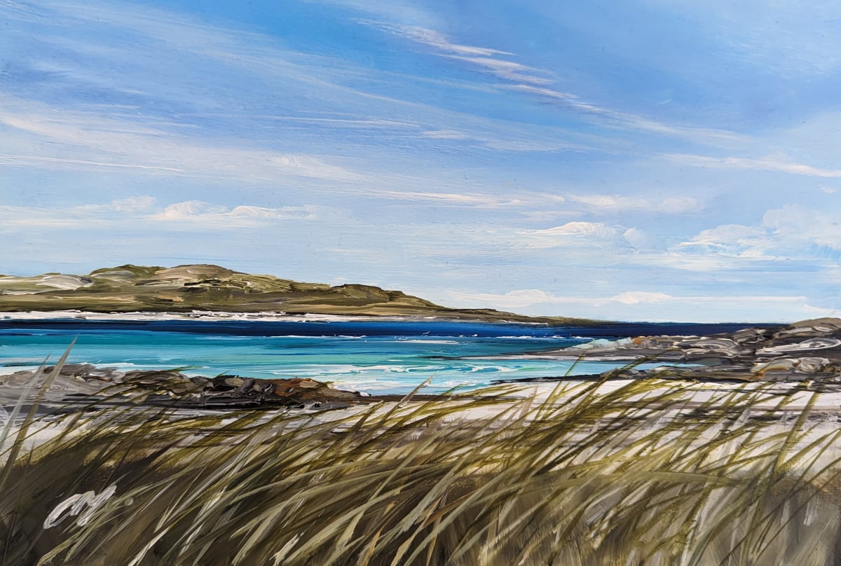 Beach Grasses Barra by Allison Young 