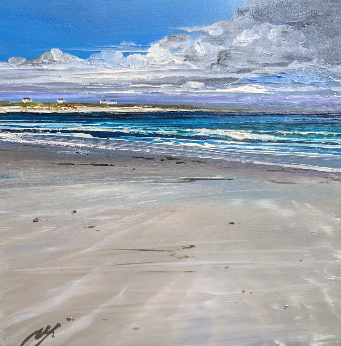 Passing Clouds Tiree by Allison Young 