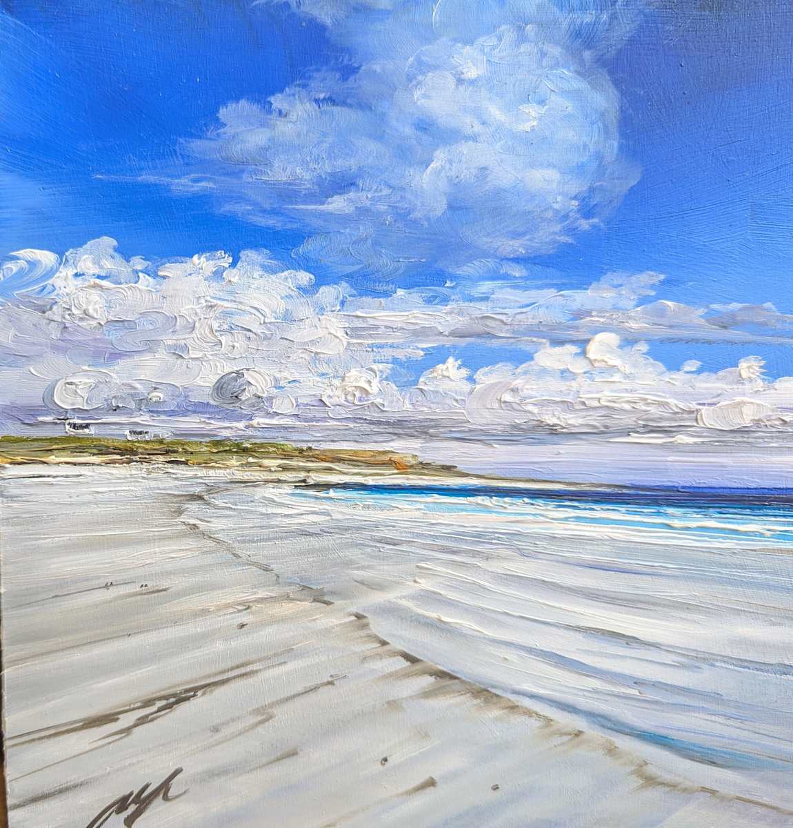 Receding Tide Tiree by Allison Young 